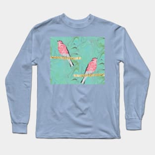 Chaffinches on branches Long Sleeve T-Shirt